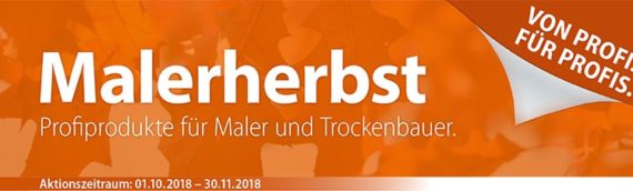 Maler Leitern Angebote – Malerherbst 2018