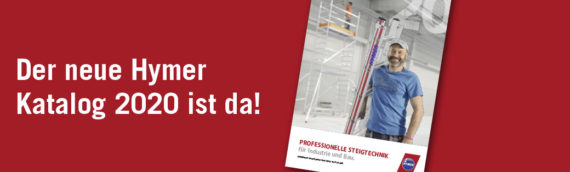 Der neue Hymer Leitern Katalog 2020 ist da
