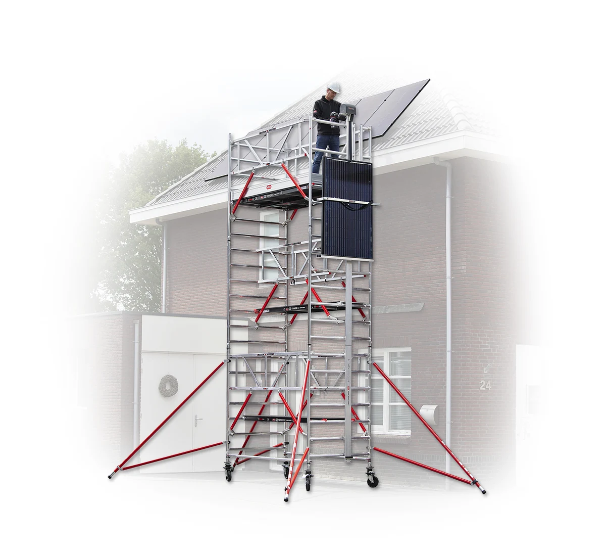 Gerüste für Solarbauer