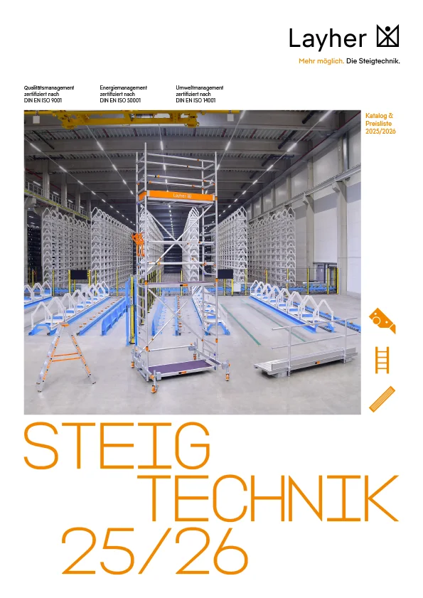 Layher Steigtechnik Katalog